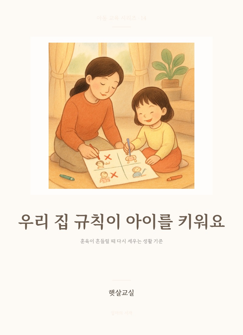 우리 집 규칙이 아이를 키워요