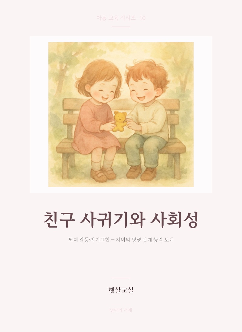 친구 사귀기와 사회성
